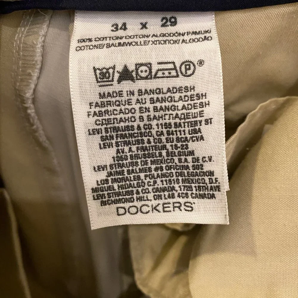 Dockers Khaki's (34x29) - Picture 3 of 3